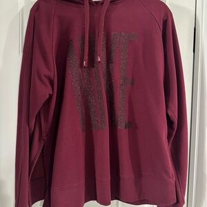 Nike Women's Maroon Hoodie